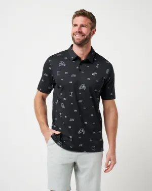 Golf Sucks Polo Breathable Material EasyCare Textile
