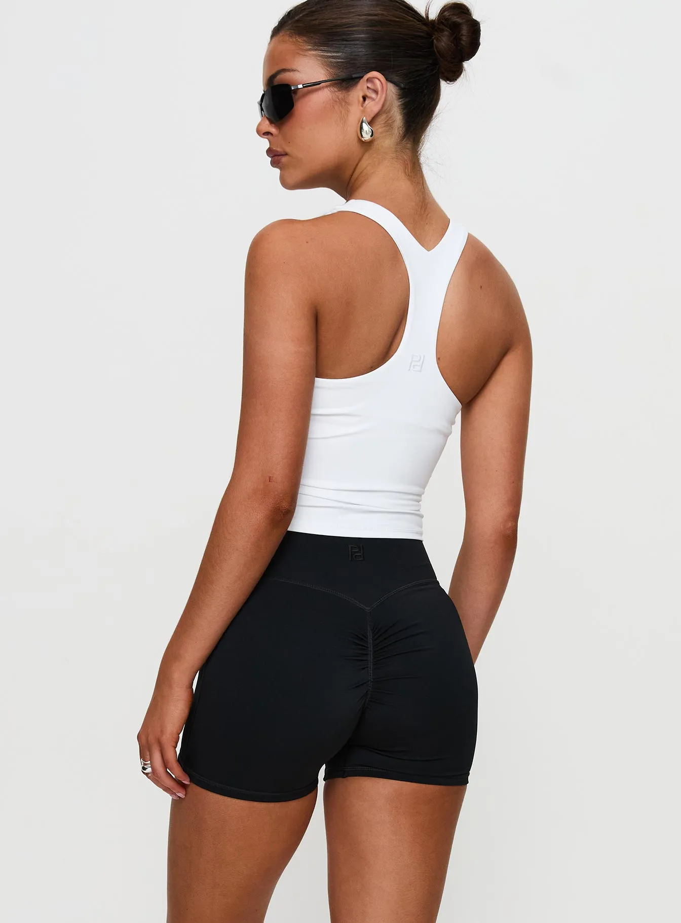 Touchdown Active Contour Short Black RecycledBlend Saga Fit