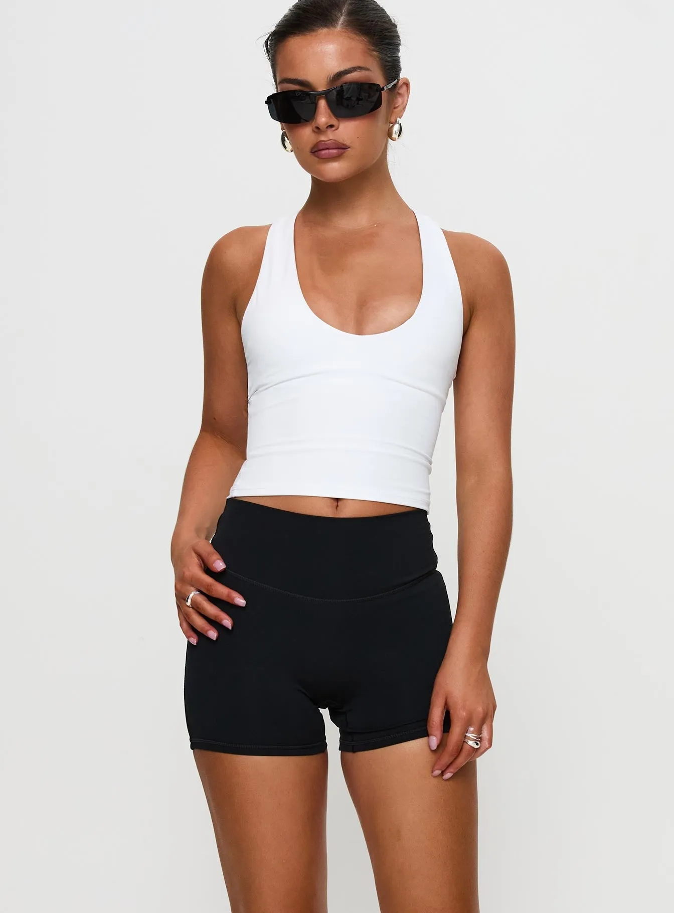 River Flow Touchdown Active Contour Short Black