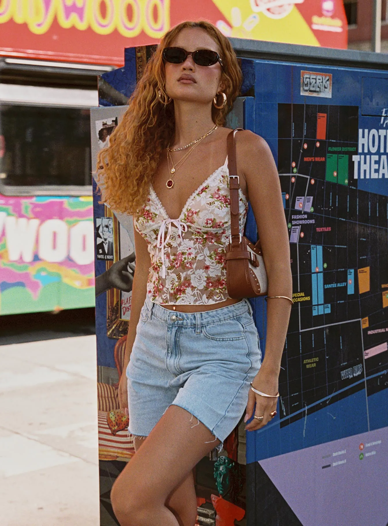 ElasticWaistband OdorControlClothing Impala Shorts Light Wash Denim