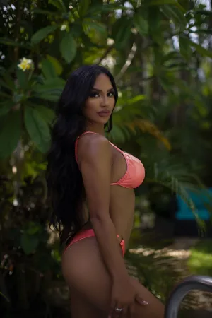 Seam Free Waistband Sun-Kissed Days Pink Infatuation Swimwear
