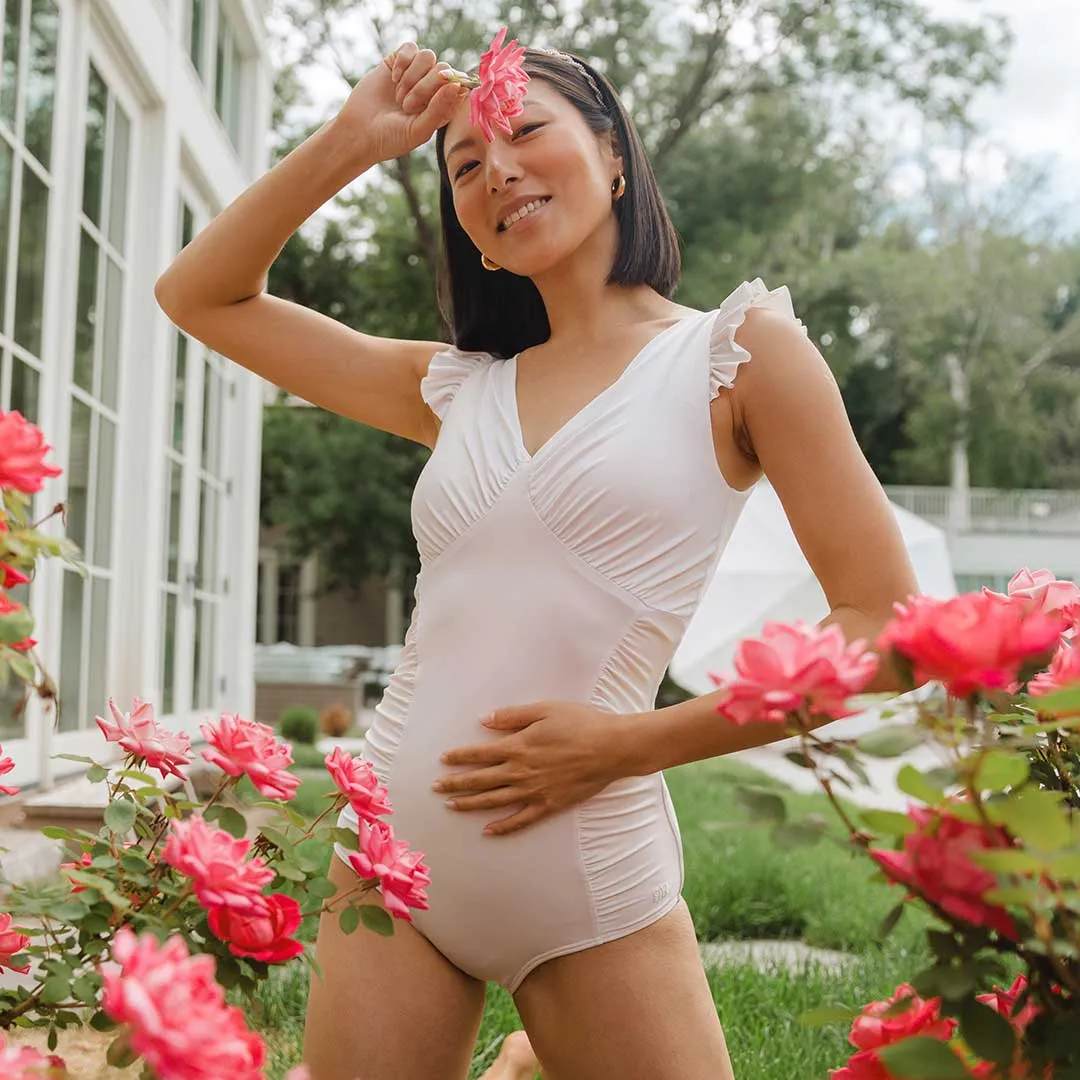 Riptide One-Piece, Ivory Relaxation time