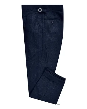 VBC 100% Wool: Dark Blue Flannel Simple Silhouette