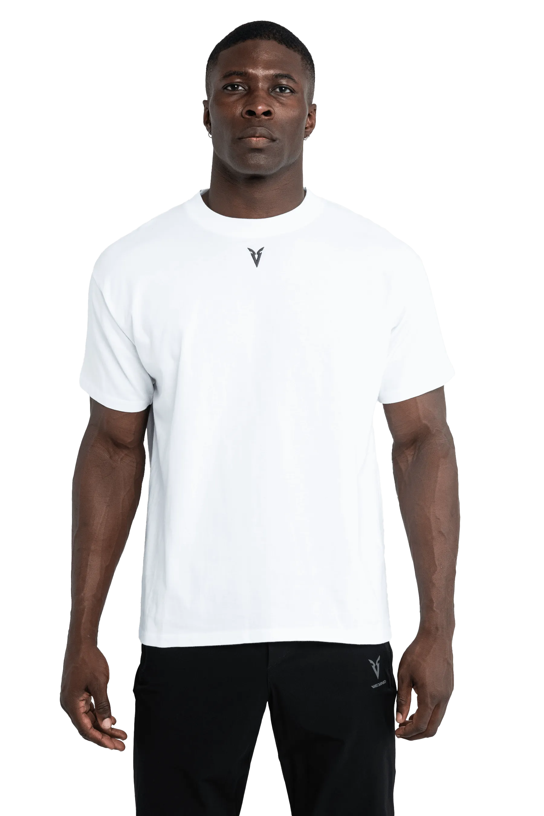 Must-have Wide Shoulder Straps T-SHIRT - Optic White Recycled Nylon Composite