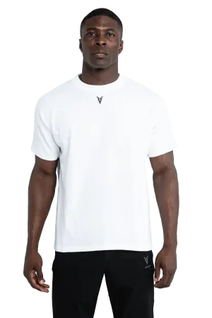 Must-have Wide Shoulder Straps T-SHIRT - Optic White Recycled Nylon Composite