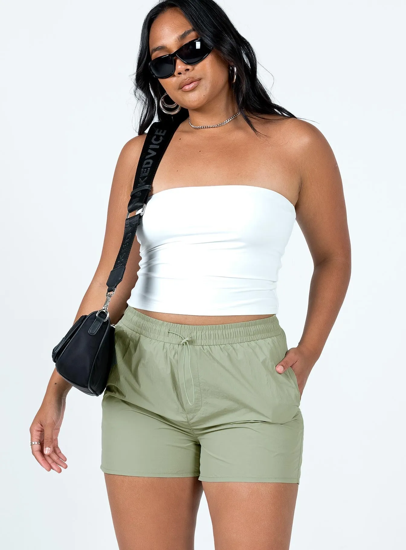 Louisianna Shorts Khaki Design Edge Collapsible Hood