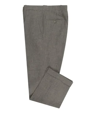 Solbiati Stone Grey Linen Dress Pant ReinforcedKnees UltraSoftLining