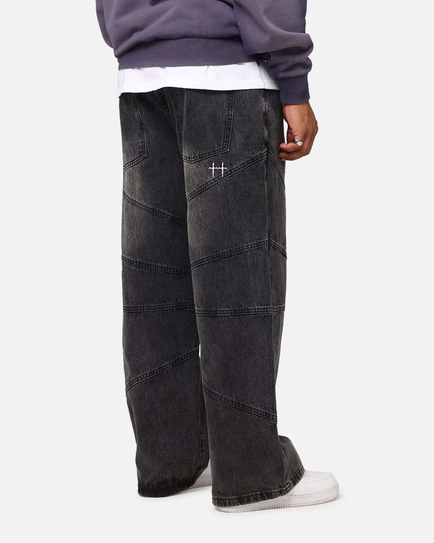 Active Friendly Saint Morta Amplus Armoury Jeans Black Shadow