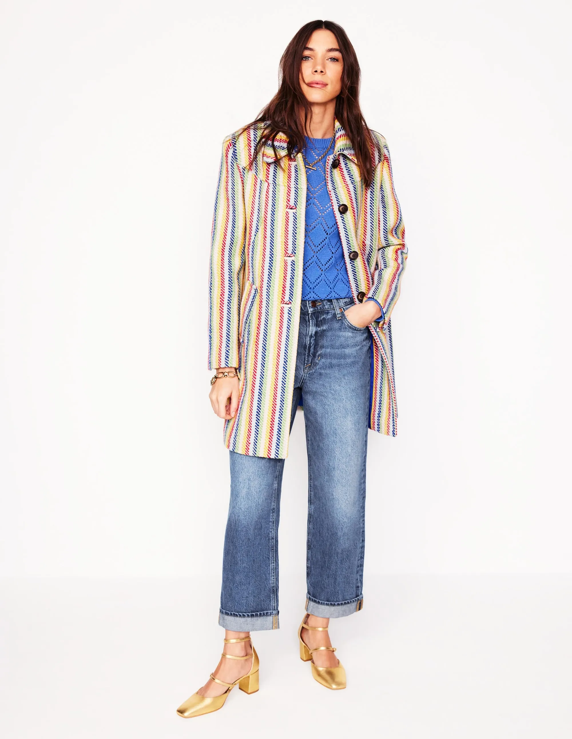 Mid Rise Relaxed Jeans-Mid Vintage Stretch Free Fit