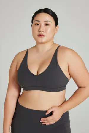 V Plunge Bra 2.0 in Stepper Lightweight Performance Material