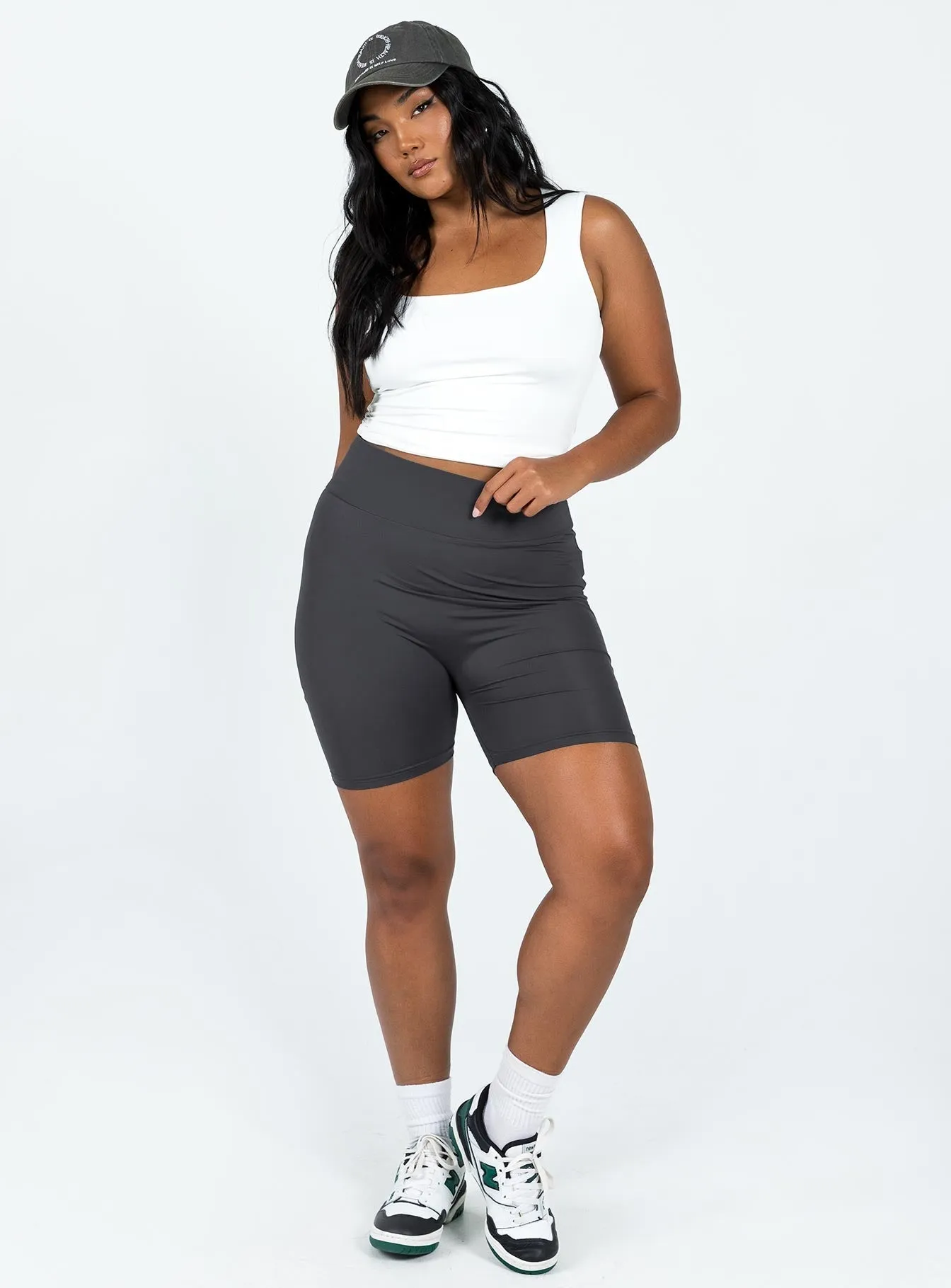 Motion Core Soft Inner Lining Alumni Bike Shorts Slate