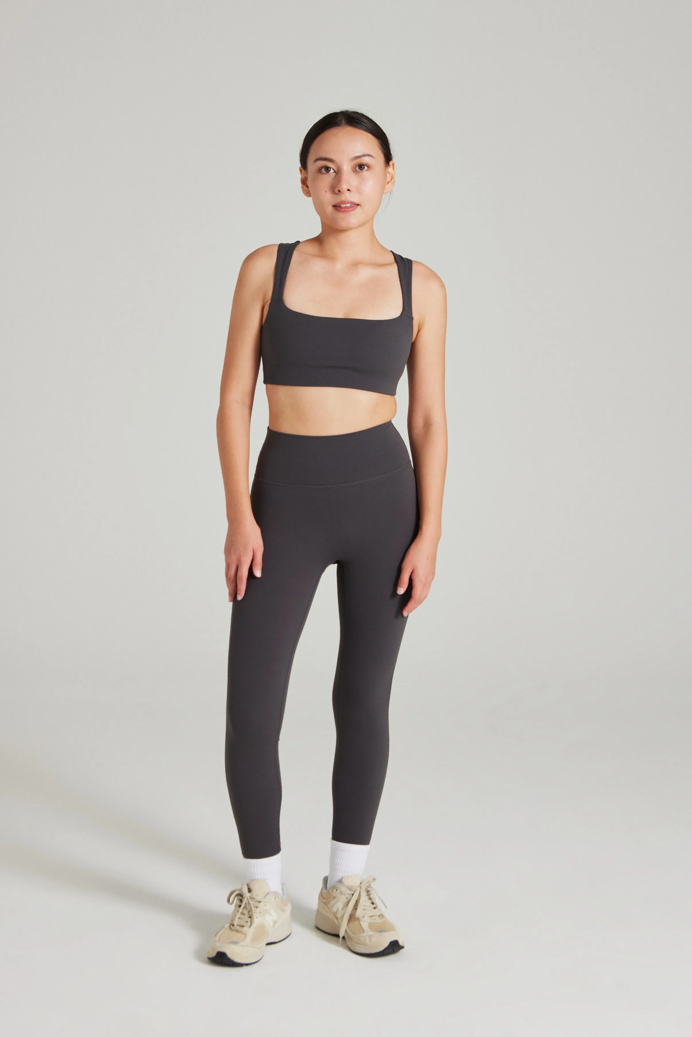 Square Neck Bra in Stepper Extra-large seams Flexible structure