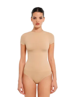 Versatile Everyday Fitted Tee Bodysuit