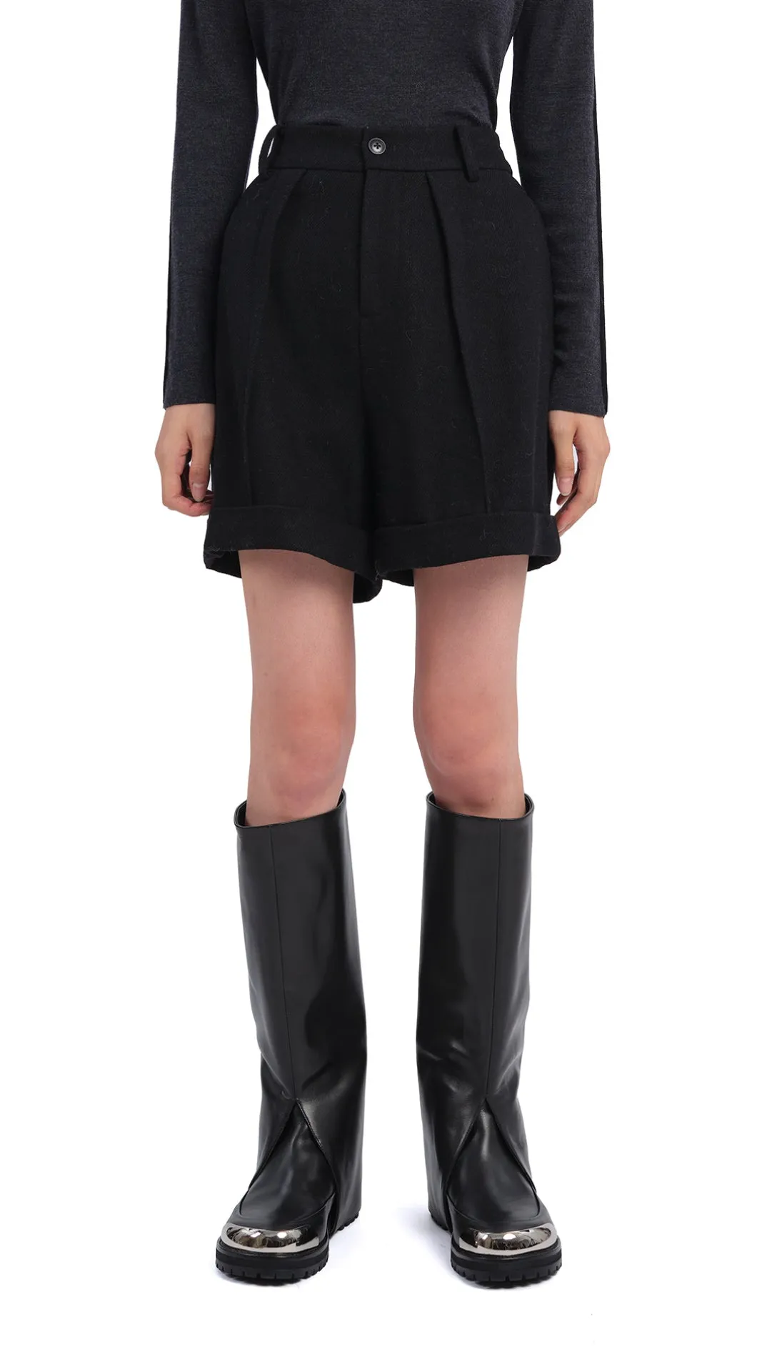 Zen Ease Wool Short Pants
