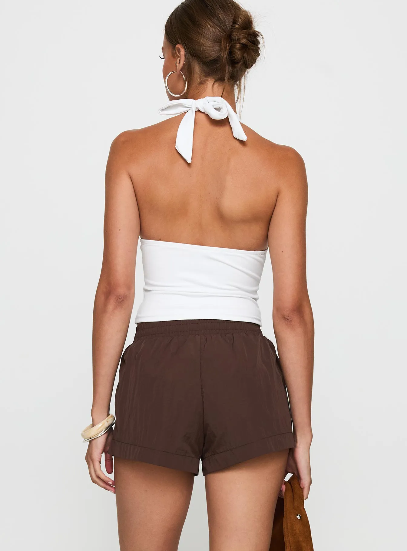 Borderline Track Short Brown / Blue spring fresh
