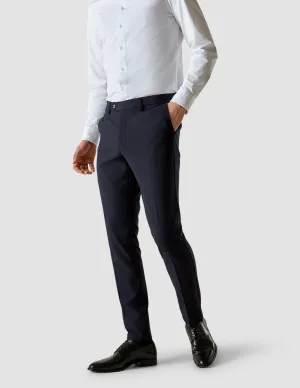 Relaxed Fit Essential Suit Pants Slim Midnight Blue