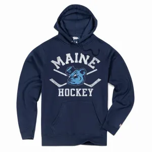 Maine Black Bears Legacy Hockey Hoodie Soft Texture