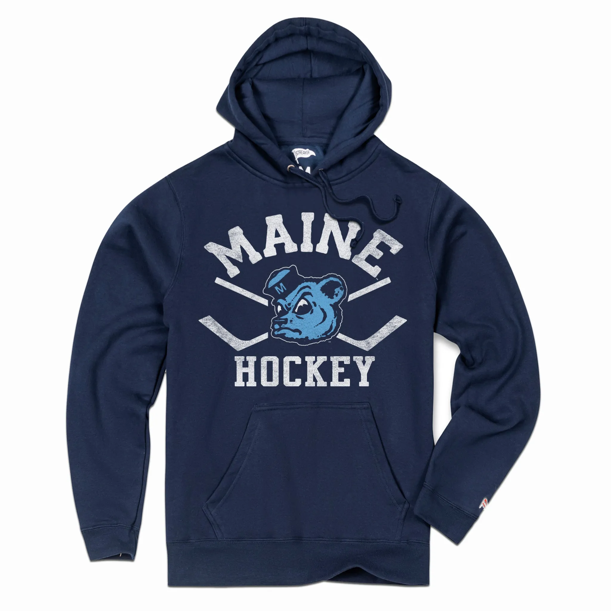 Maine Black Bears Legacy Hockey Hoodie Soft Texture