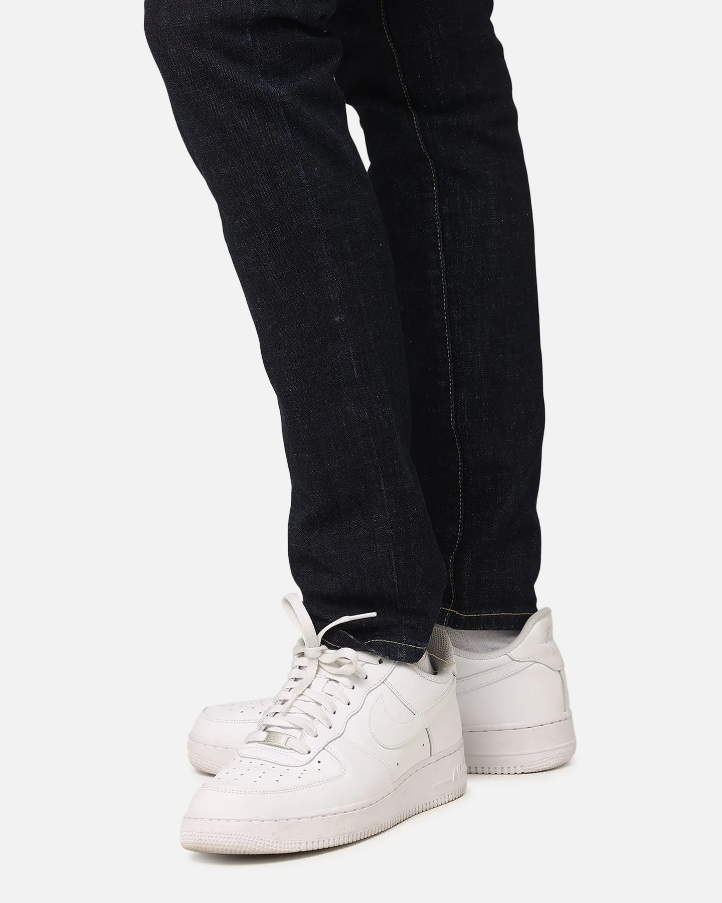Saint Morta Tapered Denim Jeans Raw Indigo Always Fits
