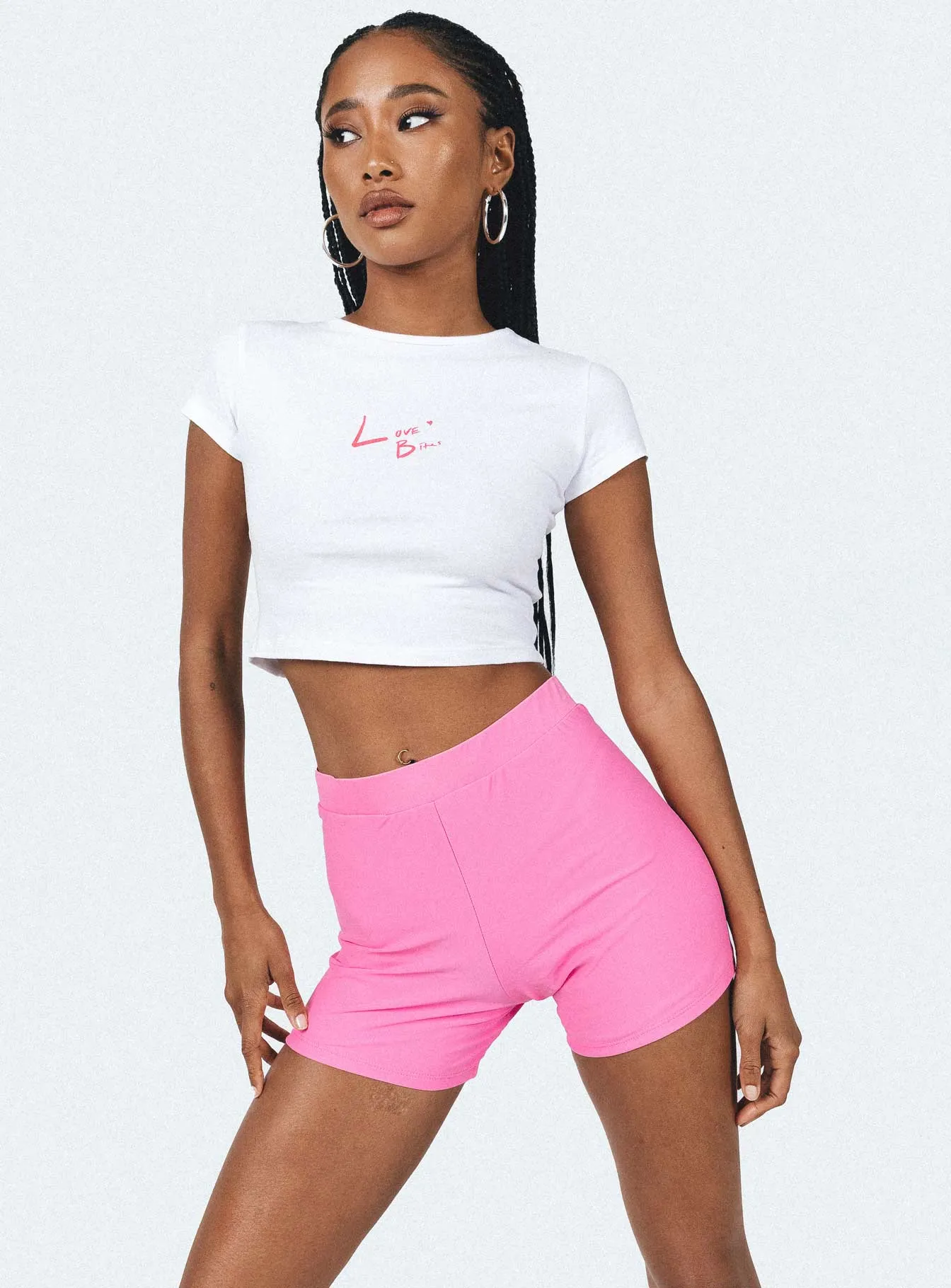 VentilatedKnit Still Soul Jonis Swim Shorts Pink
