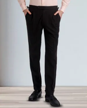 All-Season Wear HeatRegulatingLining VBC Dark Brown Flannel Dress Pant