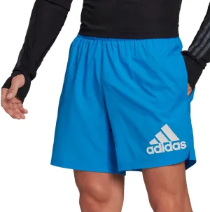 Breathable Mesh Panels adidas Run It 7 Inch Mens Running Shorts - Blue