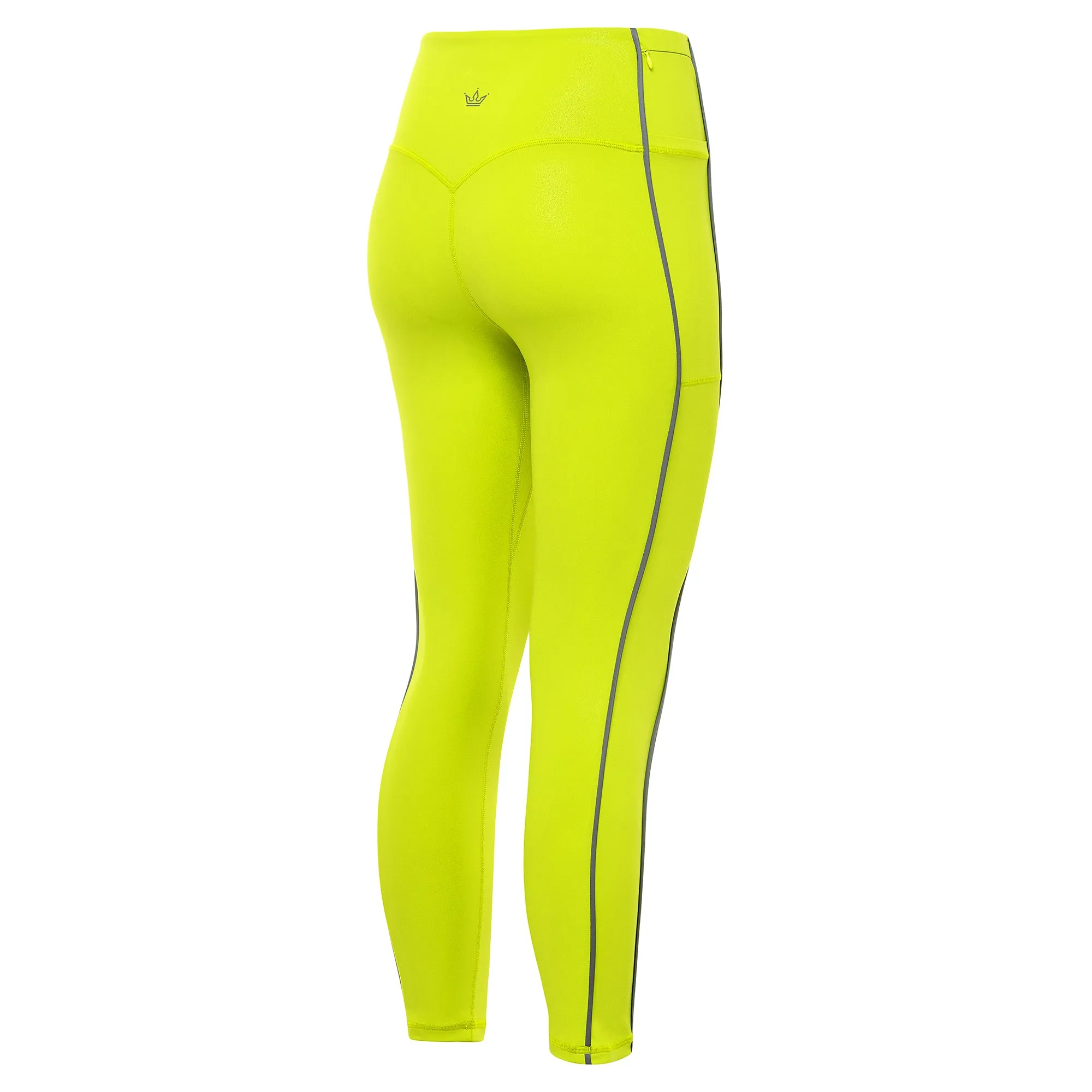 Tagless Labeling System Electric Lime Leggings