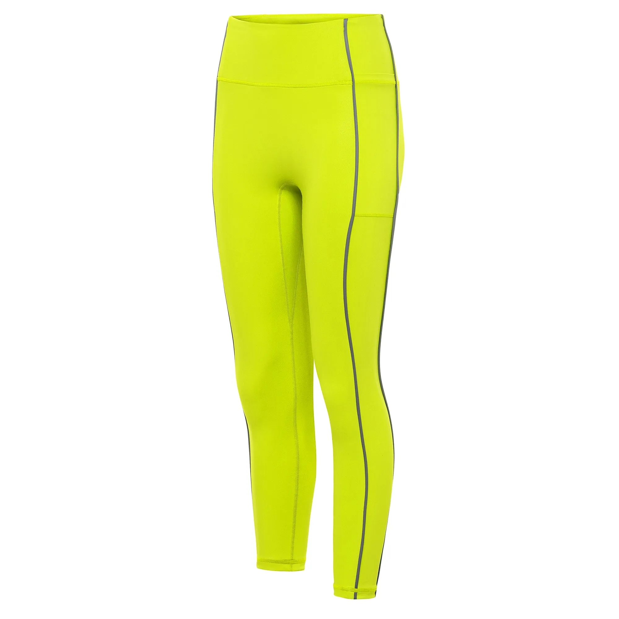 Electric Lime Leggings Plus Size Shape Retain