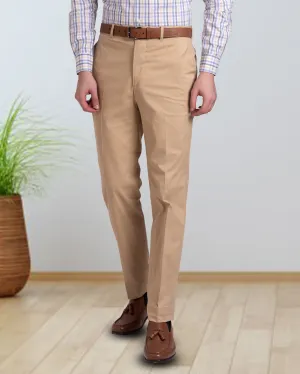 Genoa Beige Dress Pant Chic Wear TaglessComfort