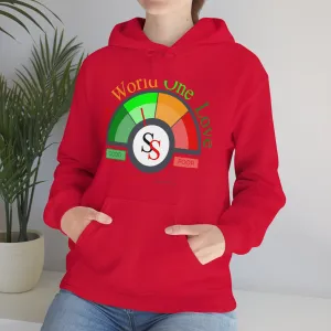 Quilted Panels LADIES HOODED SWEATSHIRT