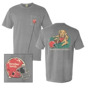 Fit for Everyone Weekend Comfort Wear Barstool Sports Football Pocket Tee