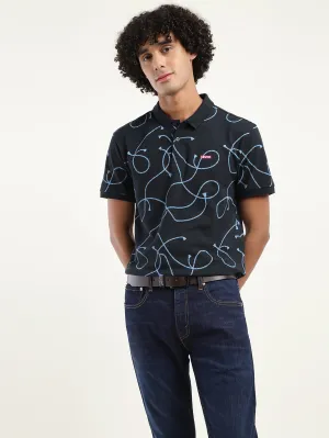 Golf Course Men's Printed Polo T-Shirt