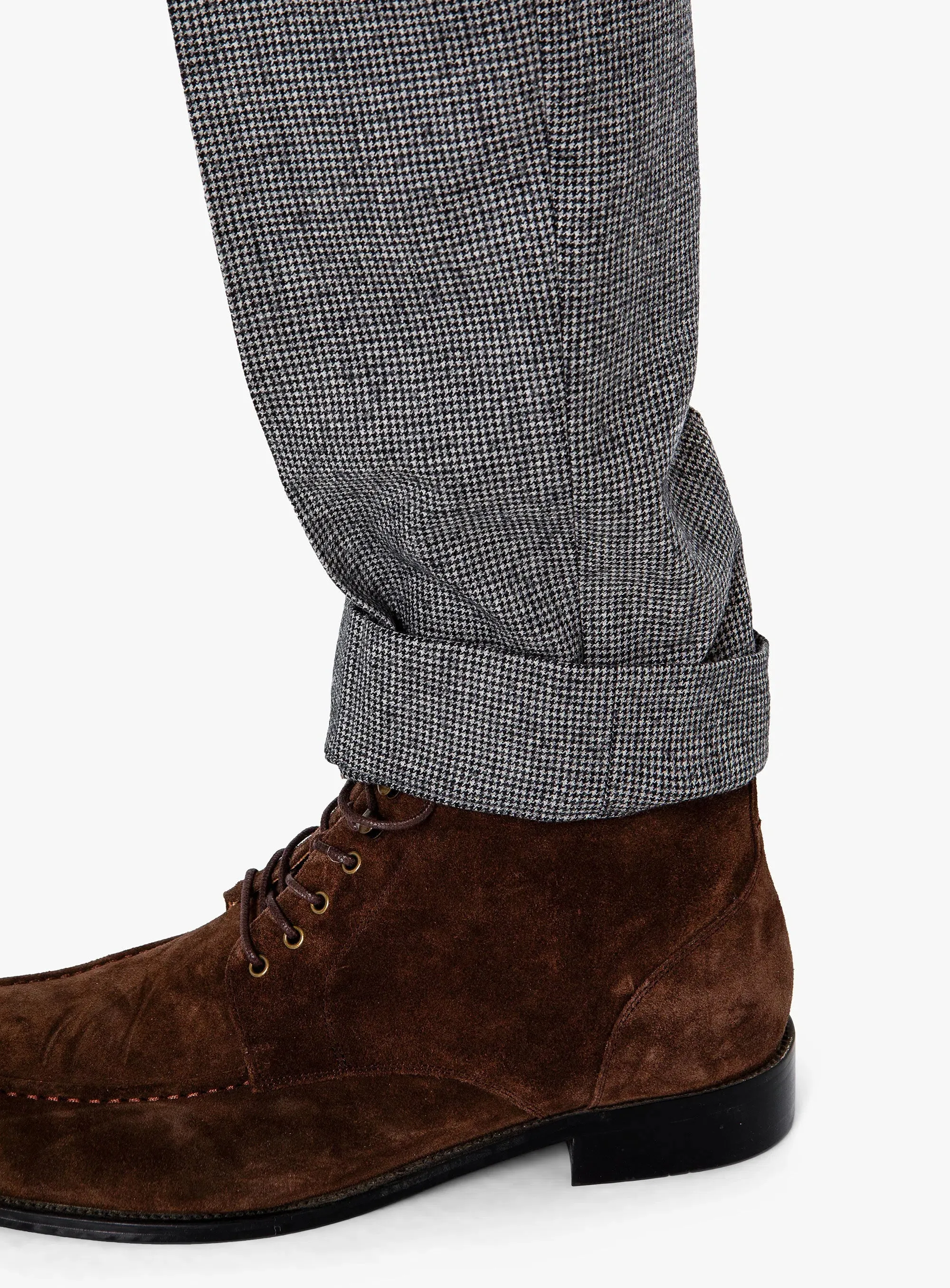Isla Houndstooth Cargo Grey Trousers Perfect Pair Performance Wear