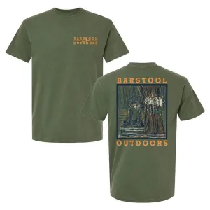 Perfect Style Barstool Outdoors Duck Hunt Lab Tee