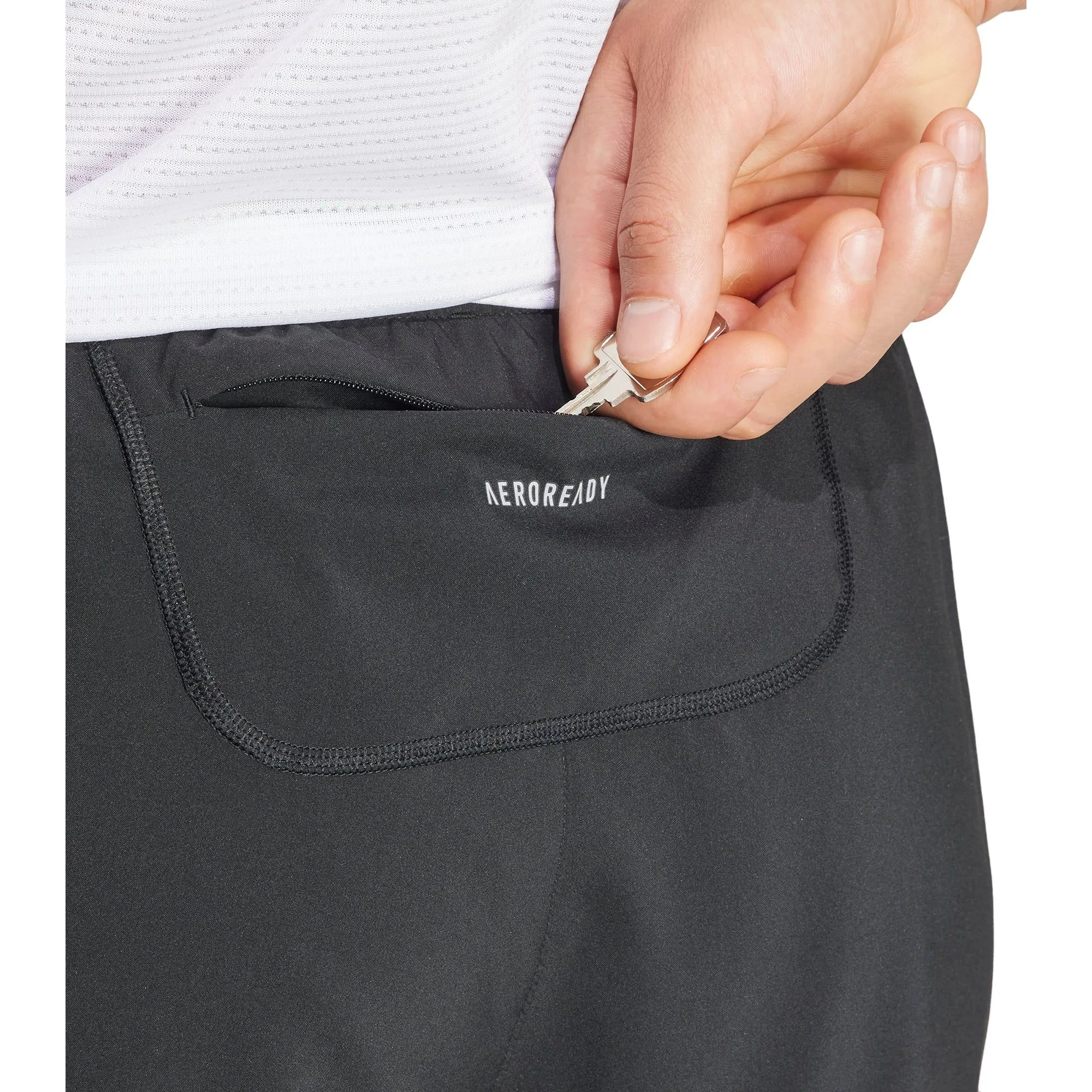 Mood Casual Trend Essential adidas Own The Run 5 Inch Mens Running Shorts - Black