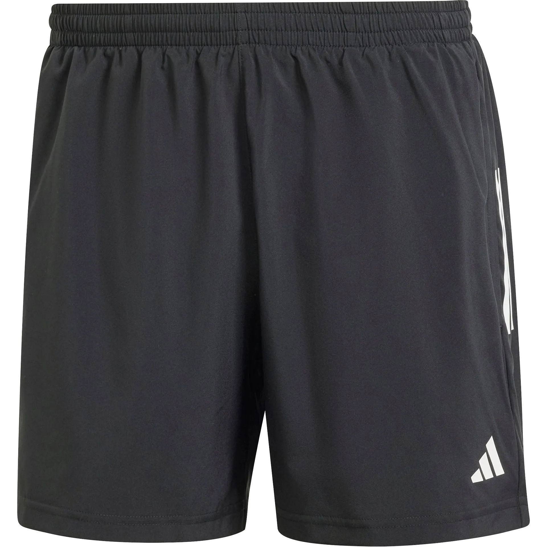 adidas Own The Run 5 Inch Mens Running Shorts - Black Seamless construction Anti Odor Technology