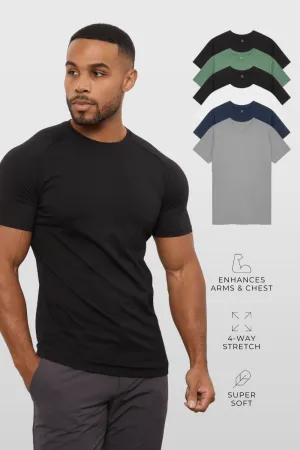 Casual Style Wear Casual layering piece Athletic Fit Everyday 7-Pack