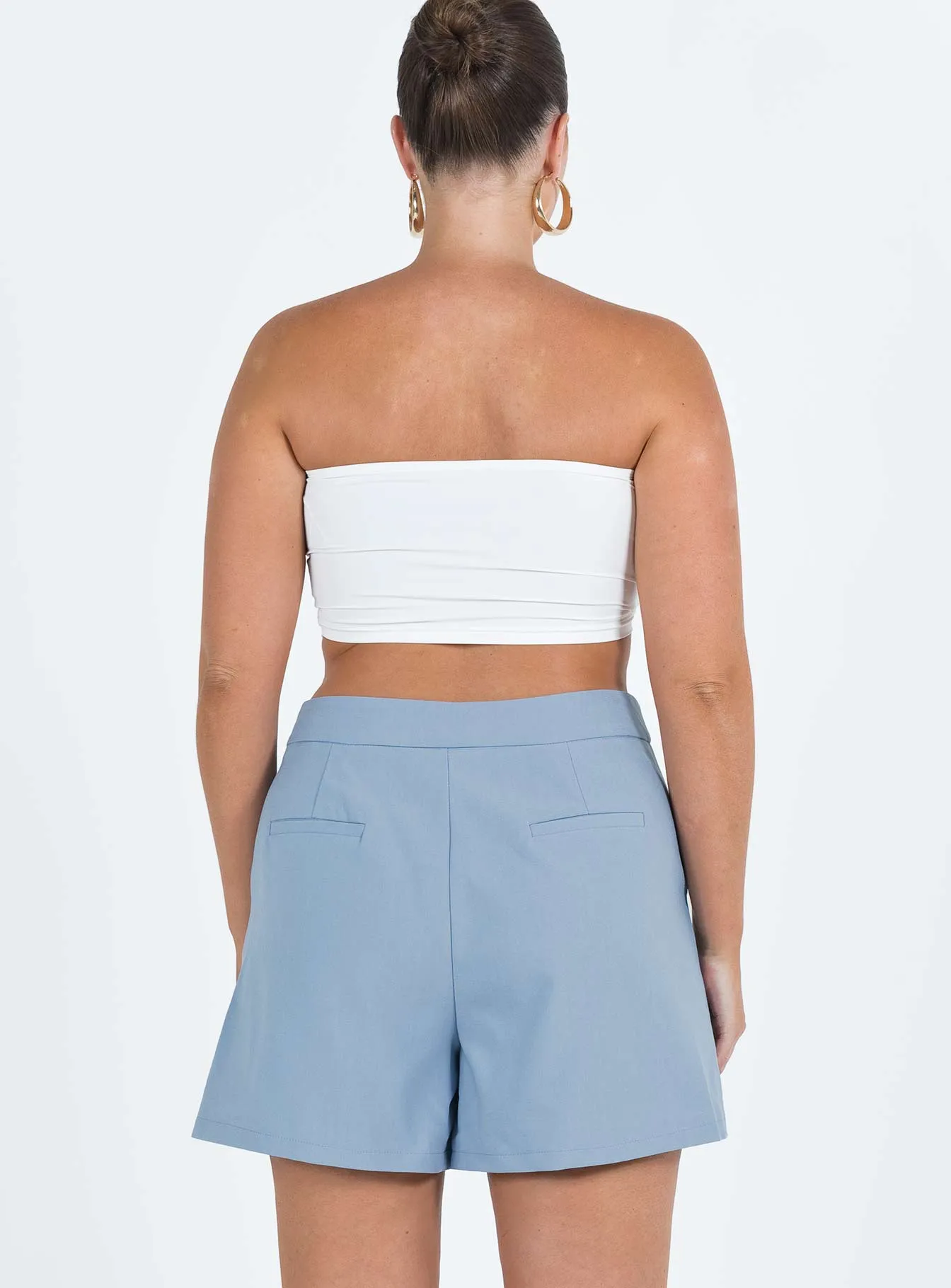 Sazan Shorts Blue Craft Core Sequin Glow
