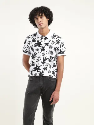 Slim Tailored Men's Printed Polo T-Shirt
