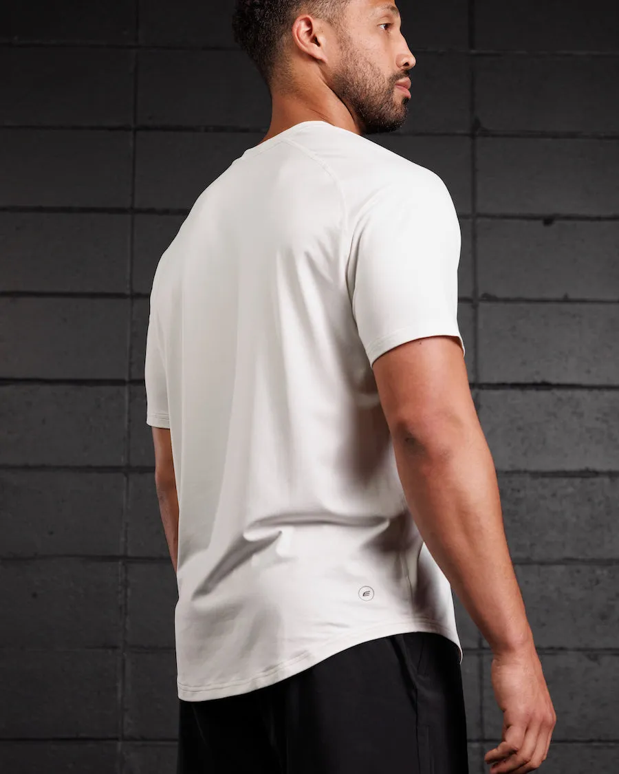 Couple Look Hero Glow SmartTech Raglan Shirt | Stone