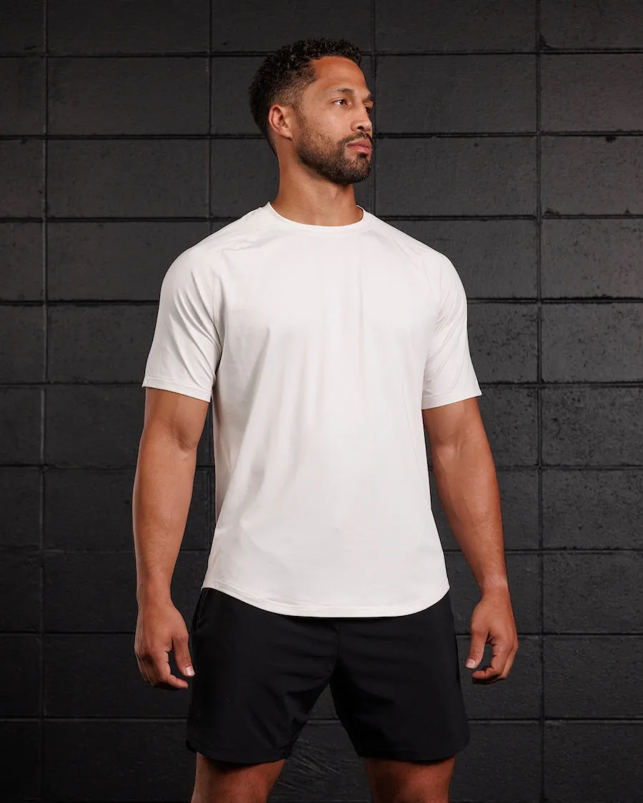 SmartTech Raglan Shirt | Stone QuickAccess Pockets Hike Fit