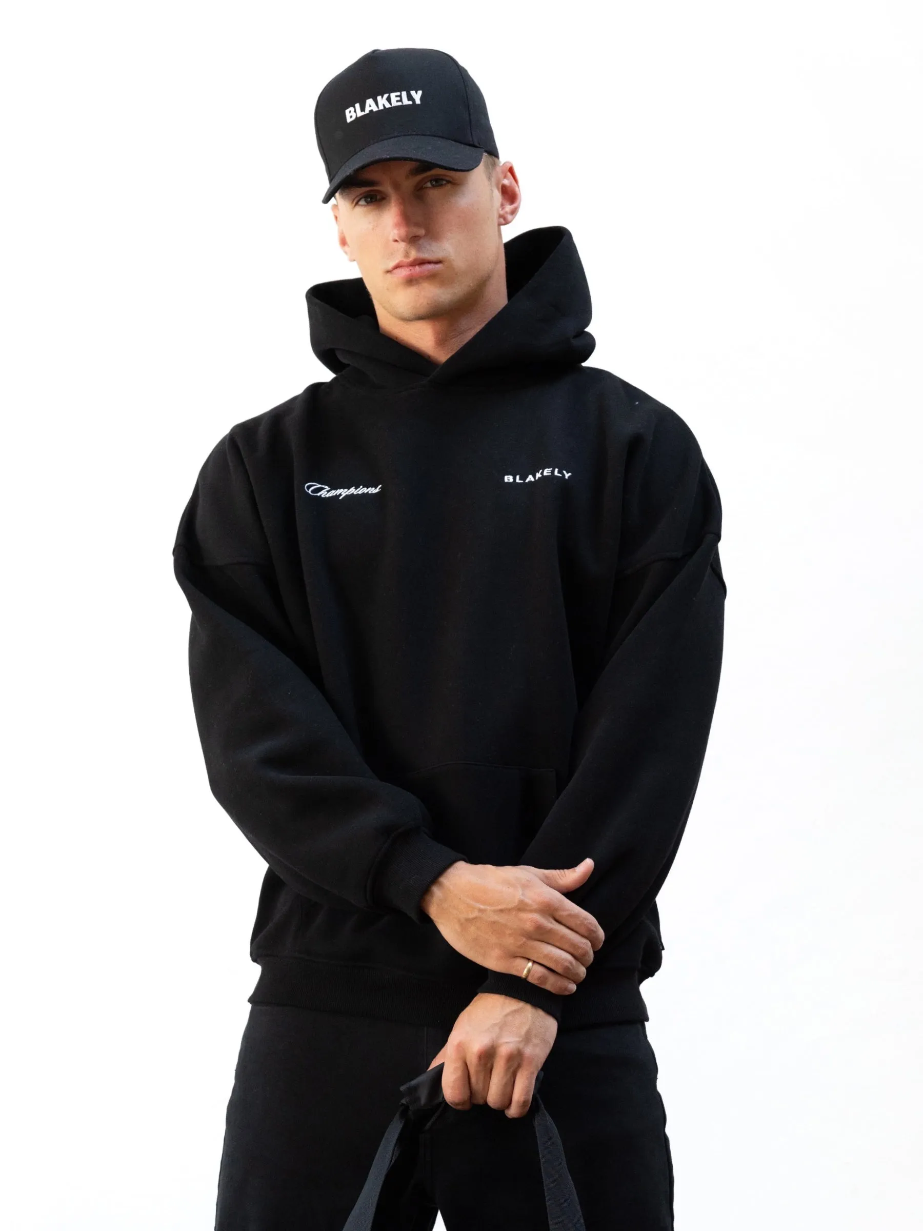 Dingo like Champions Legacy Relaxed Hoodie - Black