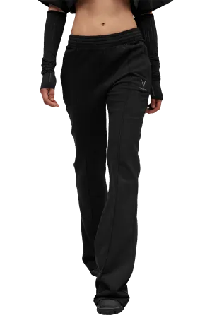FLARED JOGGERS - Black Modular Pocket System Anti Snag Threading