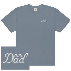 Girl Dad Embroidered Tee Cozy Feel