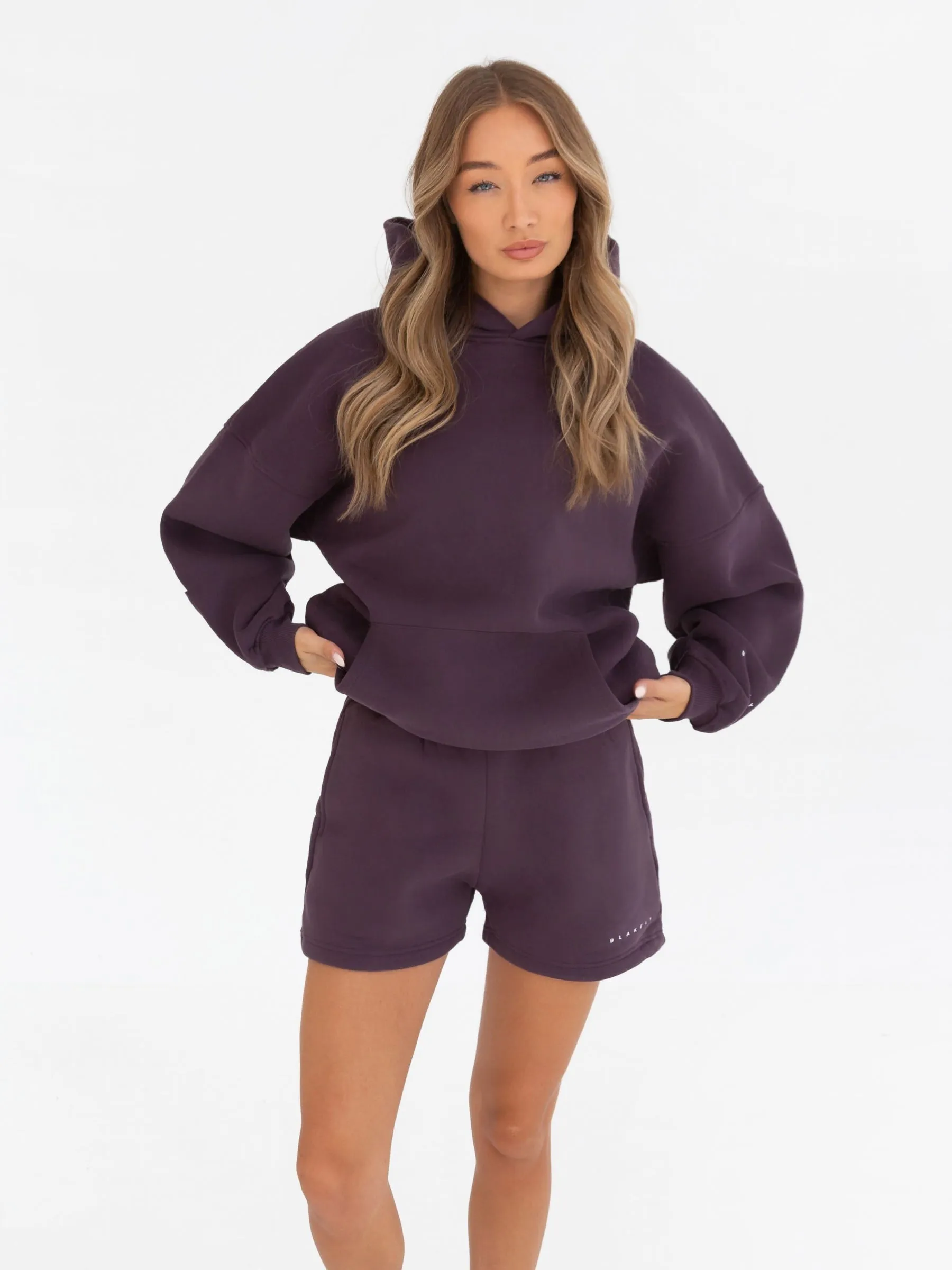 healthcare industry Zero Bulk Packaging Isabel Jogger Shorts - Plum