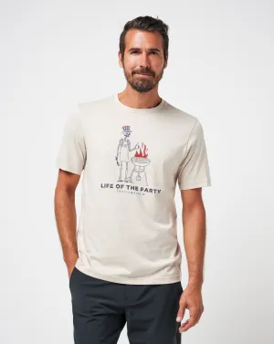 Simple and Light harmonious Grill And Thrill Tee