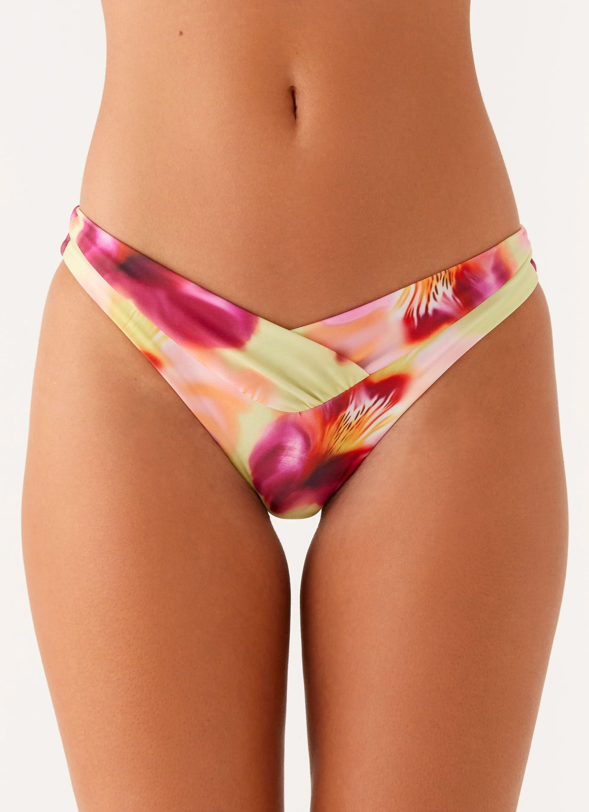 Delta Bikini Bottoms - Green Tropical Trendy Outfit Active Lifestyle