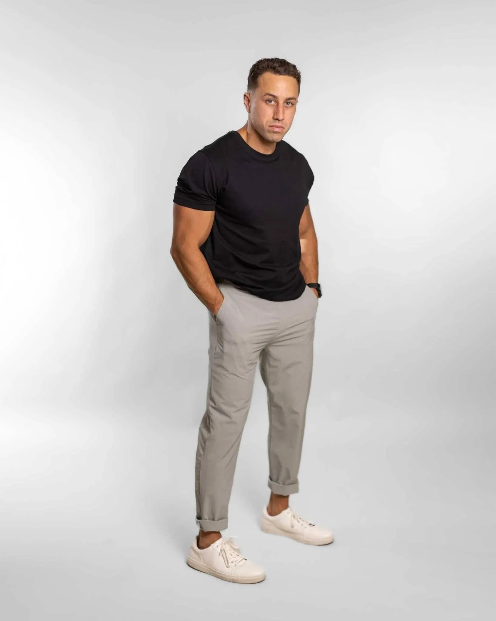 QuickReleaseClosures [AIRLOOM] Rover Pull On Pant - Heather Grey