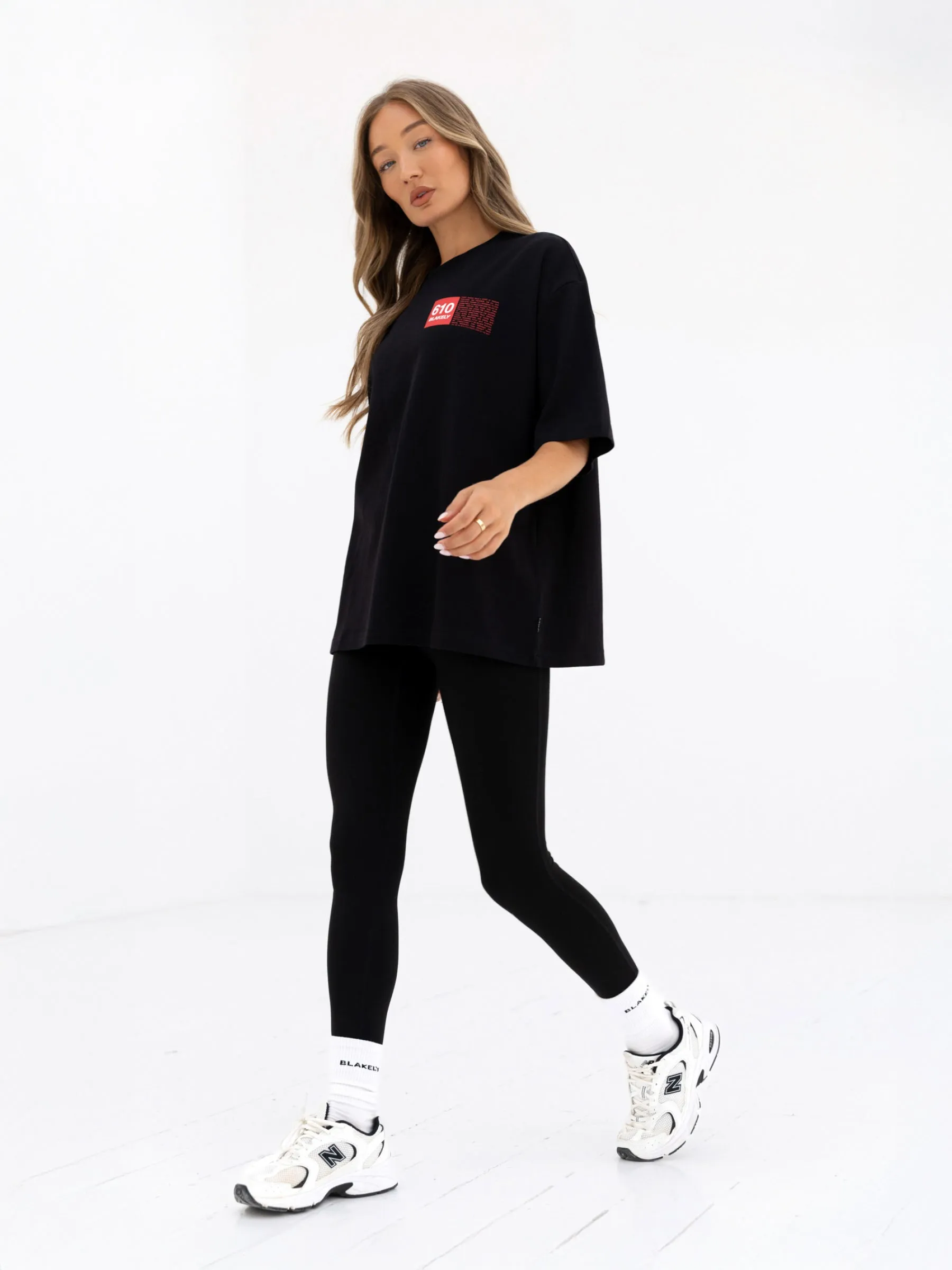 Tribeca 610 Ultra Oversized T-Shirt - Black Affordable Fashion