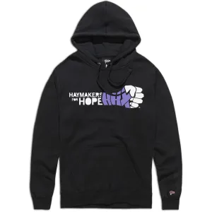 Haymakers for Hope Logo Hoodie Street Energy Wear Ultralight Padding